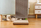 L-Vormige Interactieve Krabplank voor Katten – Slijtvast Houten Post voor het Slijpen van Klauwen en Training van Katten met Duurzame Materialen