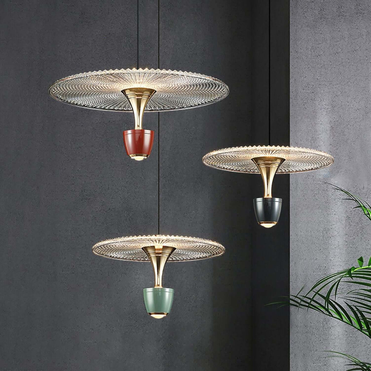 Moderne LED Schijf Hanglamp - Elegant & Stijlvol