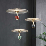 Moderne LED Schijf Hanglamp - Elegant & Stijlvol