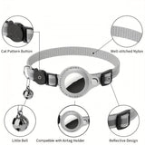 Reflecterende Kattenhalsband – Veiligheidsbuckle en Bel voor Extra Zichtbaarheid