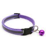 Reflecterende Kattenhalsband met AirTag Houder en Bel – Verstelbare Halsband voor Nachtzichtbaarheid