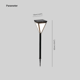 Moderne LED Buitenlamp - Duurzaam Metaal
