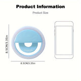 LED Selfie Ringlamp - Perfect voor Make-up en Fotografie