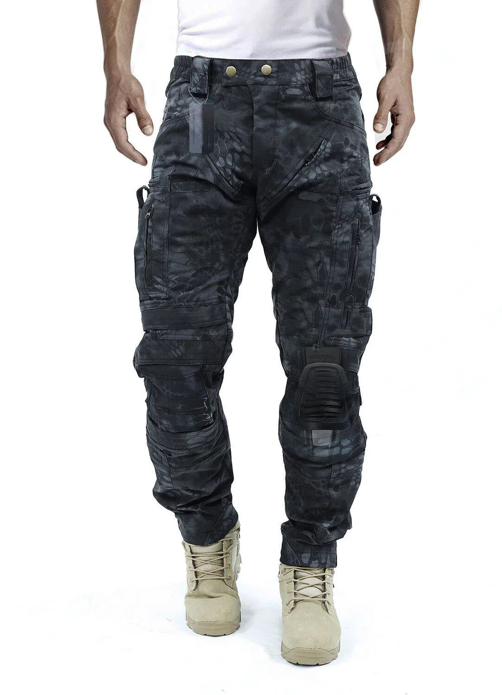 Functionele Heren Cargo Broek met Kniebescherming – Bram
