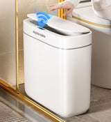 Sandsberg® 3 Gallonen waterdichte automatische slanke prullenbak met deksel Z64