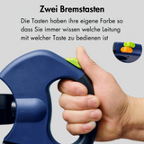 DuoLeash - Dubbel multifunctioneel hondenriem met zaklamp