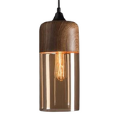 Stijlvolle Scandinavische Plafondlamp van Hout - NordLuna