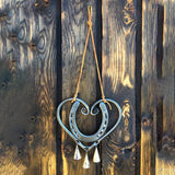 Windspel – LuckLove – gerecyclede hoefijzers – handgemaakte hanger
