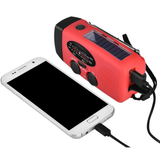 ReadyWave | Noodradio met handzwengel en zonnepanelen