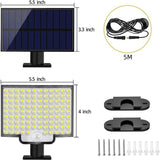 Sandsberg LED Solar Buitenlamp met Bewegingssensor