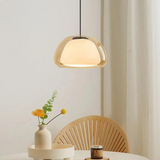 Le Dôme Cristallin | Glazen Koepel | Verstelbare Kabel | Modern Design | E27 Fitting | Geschikt voor Keuken, Woonkamer of Eetkamer | Minimalistische Interieurs | Ideaal voor Thuis en Bedrijf ruimtes