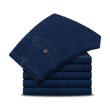 Rechtaf gesneden herenjeans met hoge taille