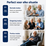 HearPro | Oplaadbaar Hoortoestel | Onzichtbaar en Comfortabel | Eenvoudige Oplossing voor Gehoorschade