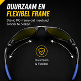 Heren Zonnebril - Sportief Design - Gepolariseerde Lenzen