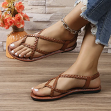Vlecht sandalen voor vrouwen
