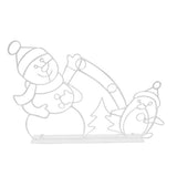 SnowGlow - Speelse geanimeerde sneeuwbal-lamp