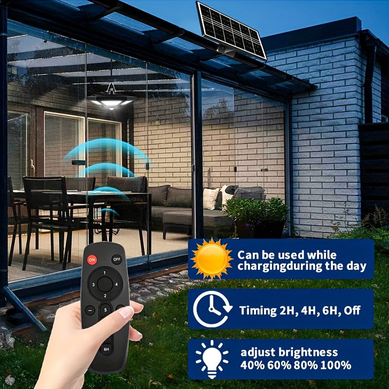 Slimme Zonnehanger LED Lamp – Helder, Veilig en Energiezuinig