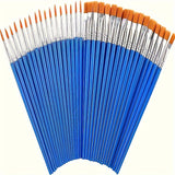 Professionele Penseel Set – Geschikt voor Olieverf, Acryl en Aquarel Schilderen