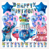 Lilo & Stitch Verjaardagsset - Compleet Feestpakket voor Kinderen met Ballonnen en Decoraties