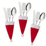 Kerstman Hoesjes Set – Voor een feestelijke tafel