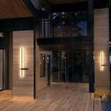 Moderne Buitenzuil LED Wandlamp