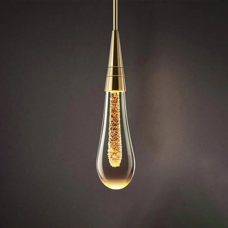 Wandlamp in Druppelvorm met Warme Glans - Solena