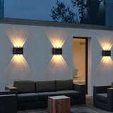 Zonne-energie LED Wandlamp voor Buiten