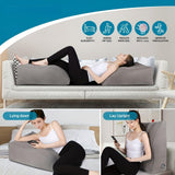 Opblaasbaar Benen Opheffingskussen - Voor Verbeterde Bloedsomloop, Ideaal voor Slaap