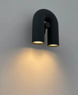 Moderne LED Wandlamp in Boogvorm