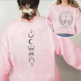 Velaris Stad Van Sterrenlicht Sweatshirt Achterontwerp