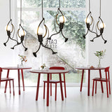Retro IJzeren Man Hanglamp – Speelse Vintage Charme voor Unieke Interieurs