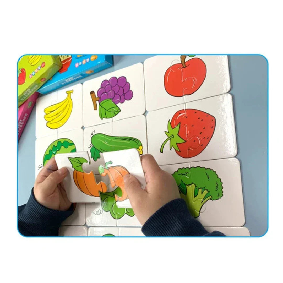 Kaarten-Memory-spel voor kinderen – Speels geheugen en concentratie bevorderen (1+1 Gratis)