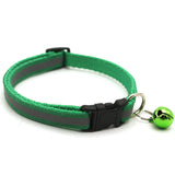 Reflecterende Kattenhalsband met AirTag Houder en Bel – Verstelbare Halsband voor Nachtzichtbaarheid