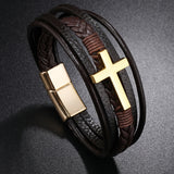 Spirituele Leren Armband - Voor de Moderne Man