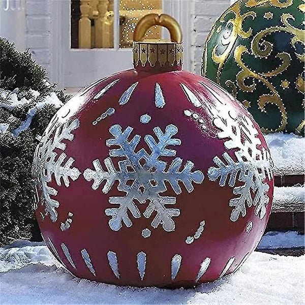 MegaSphere | Draai hoofden en verspreid vrolijkheid met deze enorme kerstballen!