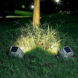 Tuinrotslamp - LED Zonne-energie Buitenlamp