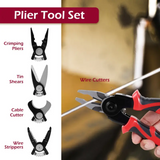 MultiGrip 5-in-1 Tangenset – Flexibele Tool voor Elke Taaie Klus