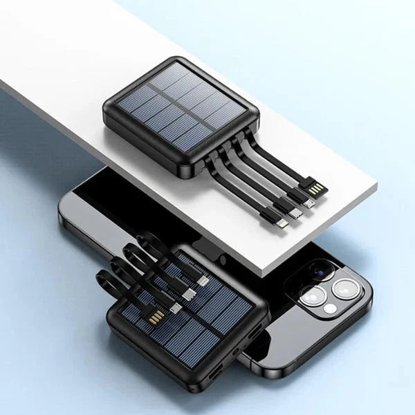 Solar Charger | Nooit meer een lege telefoon!