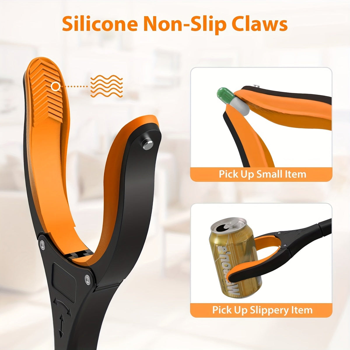 Comfort Grip Grijper met Rotatie – Licht en Handig voor Moeiteloos Bereiken