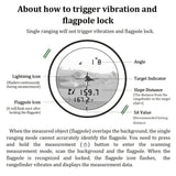 Geavanceerde Golf Afstandsmeter - Nauwkeurige Metingen met Slope Compensatie en Vibratiefeedback
