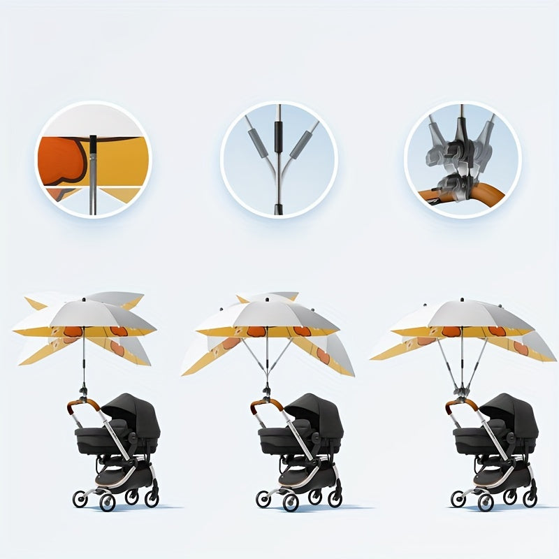 SafeShade Trolley Paraplu – Stevig en Functioneel