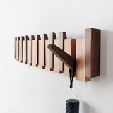 Massief houten piano wandhaken, entreehaken, woonkamer wandgarderobe, garderobe achter de slaapkamerdeur