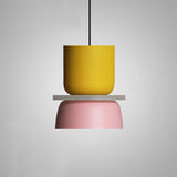 Eenvoudige Scandinavische eettafellamp, hoogwaardige woonkamer kroonluchter, Macaron acryl