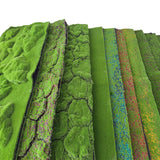 Kunstmos, Kunstgras, kunstmatige groene planten, Kunstgras