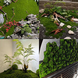 Kunstmos, Kunstgras, kunstmatige groene planten, Kunstgras