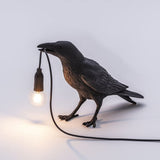 Geluks vogel tafel lamp, creatief en individueel, slaapkamer nachtlamp, dierlijke vogel hars wandlamp, decoratie