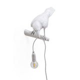Geluks vogel tafel lamp, creatief en individueel, slaapkamer nachtlamp, dierlijke vogel hars wandlamp, decoratie