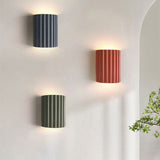 Stille LED-Ganglamp, Macaron-Wandlamp voor Entree en Slaapkamer-Nachtgebied, Hars-Romeinse Zuilen-Wandlamp