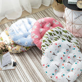 Ronde Katoen-Linnen Kussen, Ronde Stoel Kussen, Futon Kussen, Modern en Eenvoudig