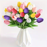 Set van 15 Realistische Kunst Tulpen – Perfect voor Bruiloften, Feesten en Woningdecoratie